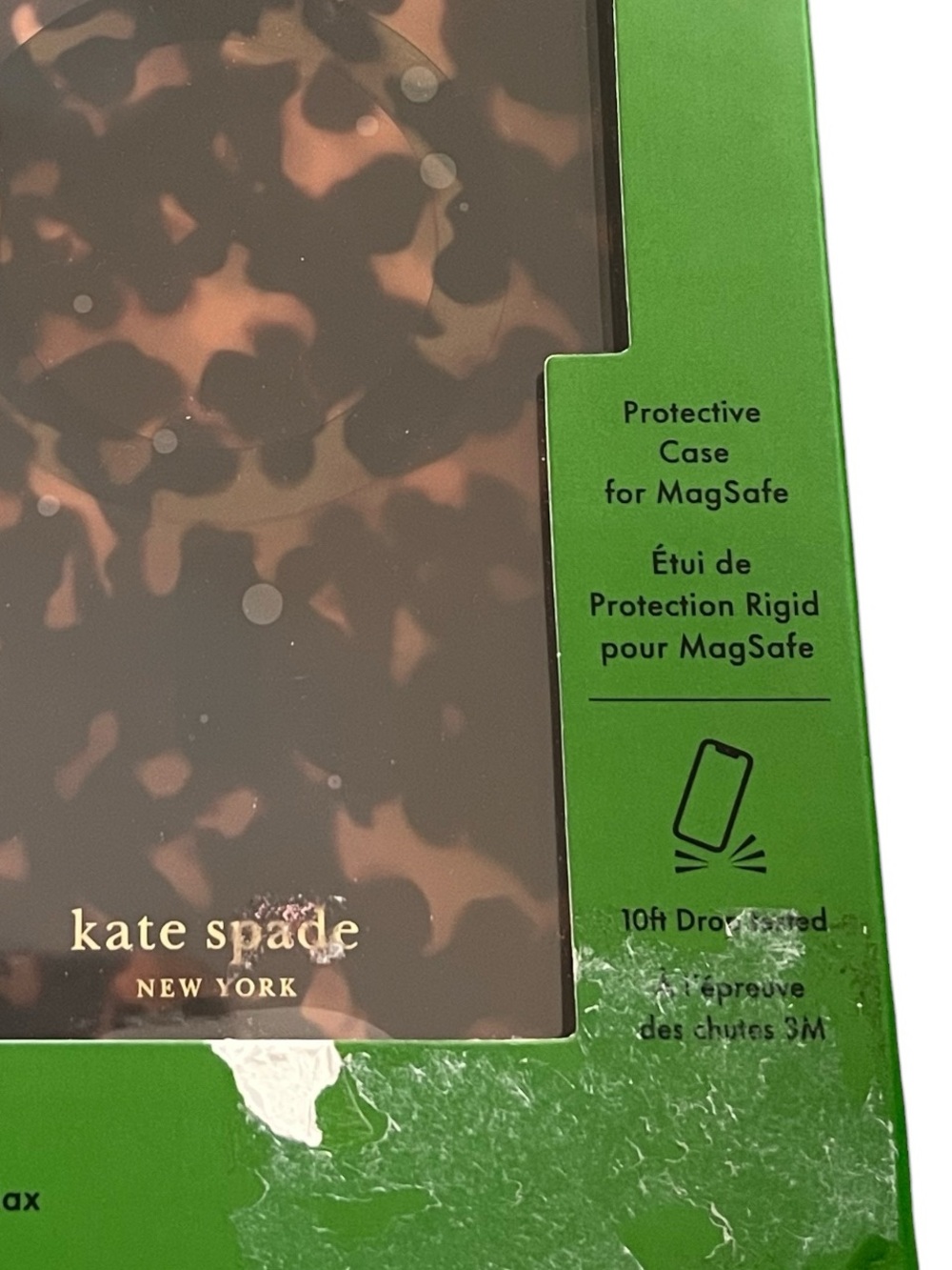 Kate Spade New York iPhone 14 Pro Max Case - Tortoiseshell/Tortoise MagSafe NIB - Picture 4 of 4